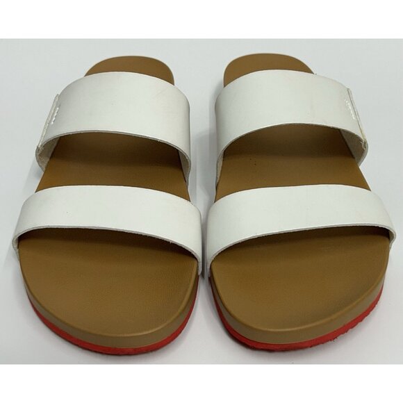 Reef Cushion Vista MLB Chicago Cubs Sandals - Women’s Size 10 White - Picture 4 of 9